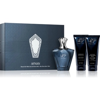 Afnan Turathi Homme Blue подаръчен комплект за мъже 3 бр