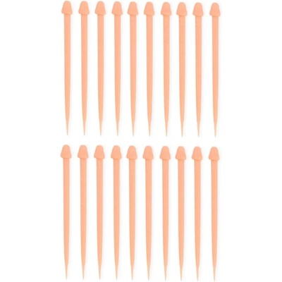 Пенис клечки за хапки, закачливи и забавни, 20 броя - Penis Sticks (D-245394)