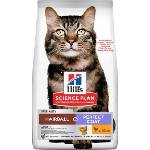 Hill's Hills Science Plan Adult Hairball Perfect Coat за намаляване на космените топки и красива козина, с пилешко 6+1kg