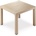 Novussi NOVUSSI-Маса "CLASSI WOOD" 90х90xh75cm КАПУЧИНО (C001) (0142305)