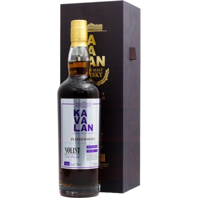 Kavalan Solist Peated Whisky 54% 0,7 l (kazeta)