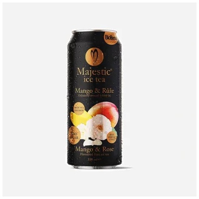 Biogena Majestic ice tea Mango a Růže 330 ml