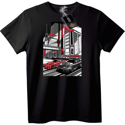 NOONEBRAND Тениска Urban Car City - M, White