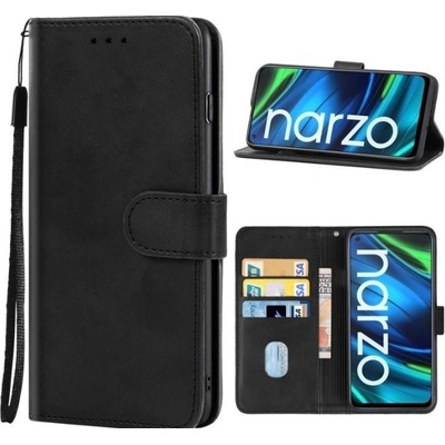 TT-TopTechnology Kožené Realme Narzo 30 5G černé – Zboží Živě