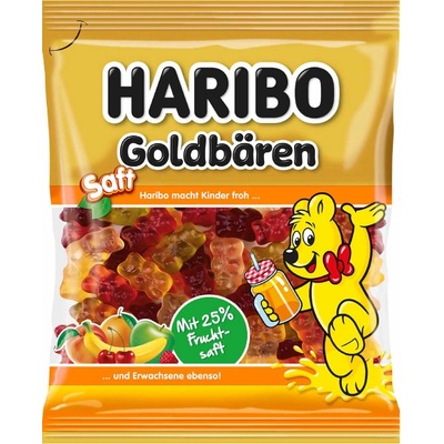 Haribo Saft Goldbaren Ovocné želé cukríky 160 g