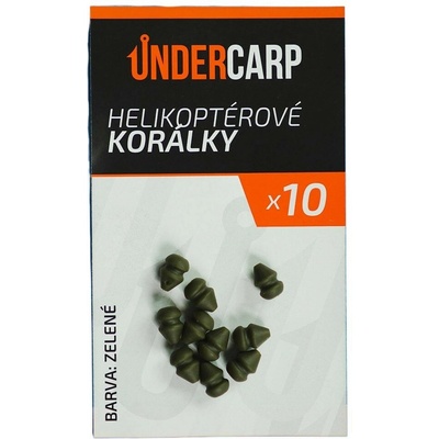 UnderCarp Helikoptérové korálky Zelené 10ks