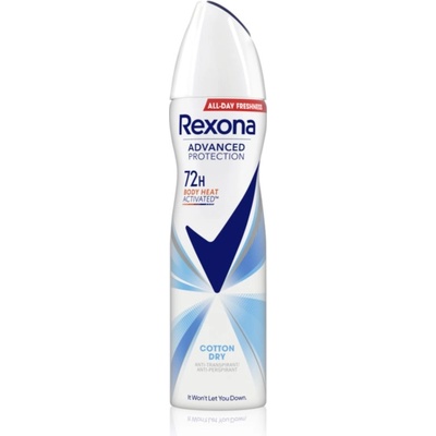 Rexona Advanced Protection Cotton Dry антиперспирант спрей 150ml