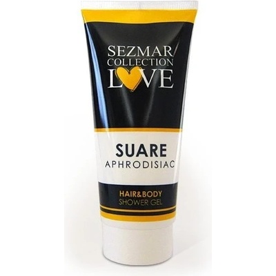 Sezmar Love Přírodní sprchový gel na vlasy a tělo s afrodisiaky suare 200 ml