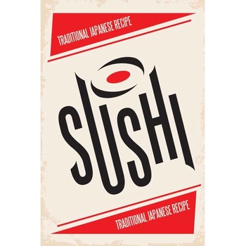 Ceduľa Sushi