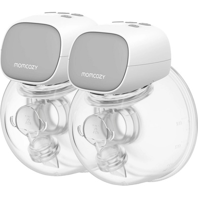 MOMCOZY S9 Pro nositelná šedá dvojitá sada 180 ml