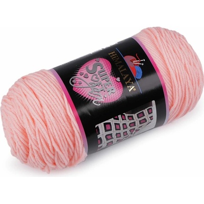 Pletací příze Super Soft Yarn 200 g - 1 (80801) bílá