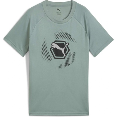 Puma Active Sports Poly Cat Tee B zelená