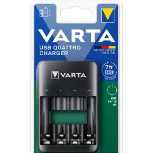VARTA БАТЕРИЯ varta usb quattro charger ЗАРЯДНО УСТРОЙСТВО БЕЗ БАТЕРИИ ЗА aa И aaa (6050020)