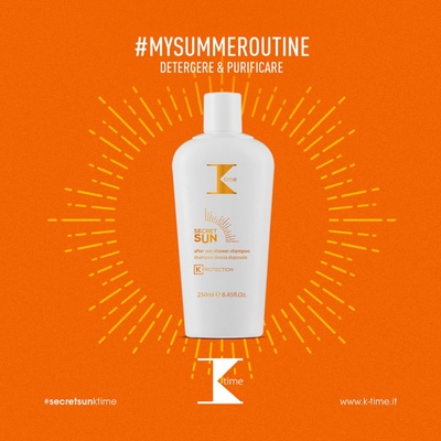 KTime Secret Sun sluneční šampon a sprchový gel 250 ml