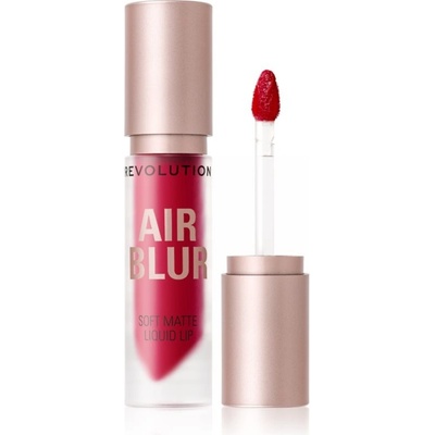 Makeup Revolution Air Blur Liquid Lipstick ľahký tekutý matný rúž Fiery 3,5 ml