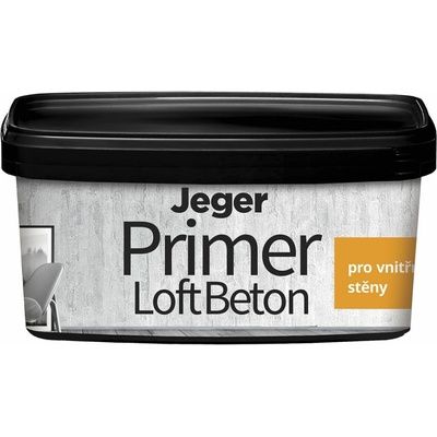 Jeger Loft Beton Primer Základová barva na stěny v interiéru, bílá, 1 l 32831