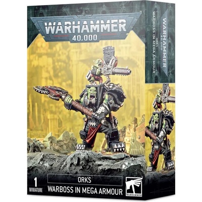 GW Warhammer 40000: Orks - Ork Warboss in Mega Armour