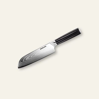 Seburo Santoku nůž SARADA Premium Damascus 175mm