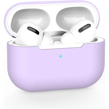 GKK Калъф за Слушалки за APPLE AirPods Pro/2, Icon Silicone Case, Лилав (9490713927489)