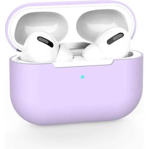 Tech-protect Калъф за Слушалки за Apple AirPods Pro/2, Tech-Protect Icon Silicone Case, Лилав (9490713927489)