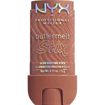 NYX Professional Makeup - Buttermelt Glow Stix rozjasňující tyčinka Rozjasňovače Rosegold 5 g – Zboží Dáma