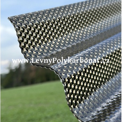 Vlna BRONZ DIAMANT 2,8mm polykarbonát GUTTA WABE š.1,045m x dl.5m (5,25m2) – Zboží Dáma