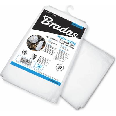 BRADAS Agrovláknina 30g/m² biela zimná - jarná 10x1,1m AWW3011010