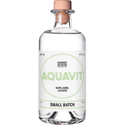 Garage22 Aquavit 0,5 l (holá láhev)