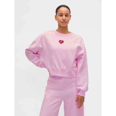 GAP Oversize суитшърт с лого VintageSoft GAP GAP | Rozov | ЖЕНИ | XXS