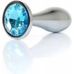  Plug-Jewellery Silver PLUG- Light Blue L