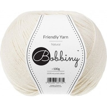 Bobbiny Friendly Yarn Natural Плетива прежда (FY-001)