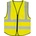 Korntex HI-VIS KXPMF MUNICH / Многофункционална жилетка с висока видимост - HV жълта S/M (76XPMFzv8zd)