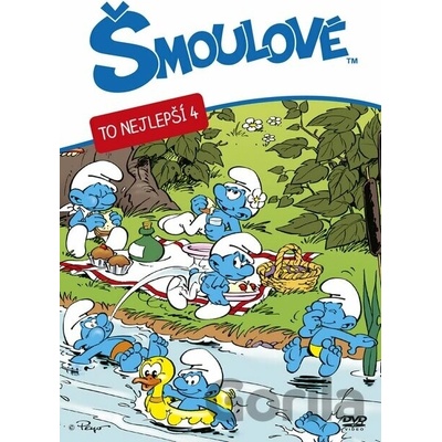 Šmolkovia To najlepšie 4 DVD