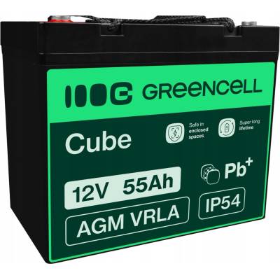 Green Cell 12V 55Ah