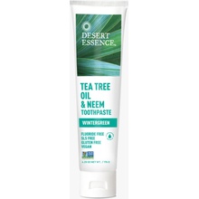 Desert Essence Pasta na zubyTea tree olej a neem 176 ml