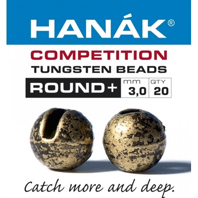 Hanák Competition Tungstenové Hlavičky Round Bronzové 2,0 mm