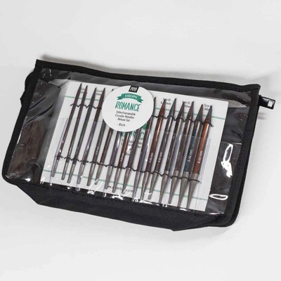 Sada výměnných kruhových jehlic Drops Deluxe pro Romance – Zboží Dáma