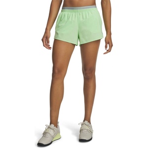 Under Armour Дамски къси панталони Under Armour Womens Vanish Woven 3 Performance Gym Shorts - Lime/Mod Gray