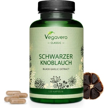 Vegavero Черен чесън (екстракт) 600 mg 120 капсули | Vegavero (VV-VITA-106)