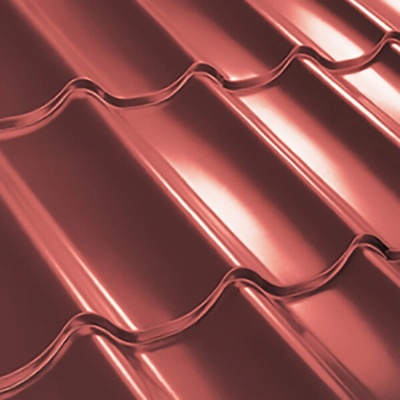 Satjam Roof Classic AluMat 1185 x 0,6 mm RAL 3011 červenohnědá 1 m²