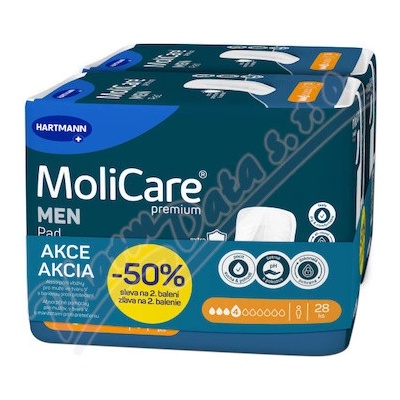MoliCare Men 4 kapky Duopack 2 x 14 ks – Zboží Dáma