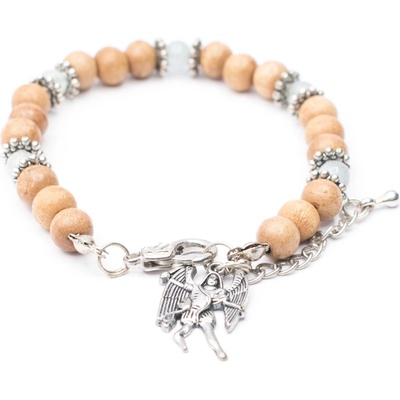 Milujeme Kameny Archanděl Michael náramek kulička NK25