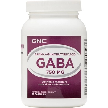 Image 1 of GNC GABA 750 mg [90 капсули]