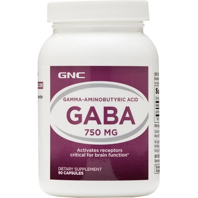 GNC GABA 750 mg [90 капсули]