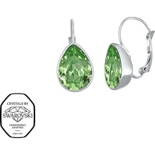 CRYSTalp Nádherné visací náušnice s krystalem Swarovski Sundrop 42271.PER.E