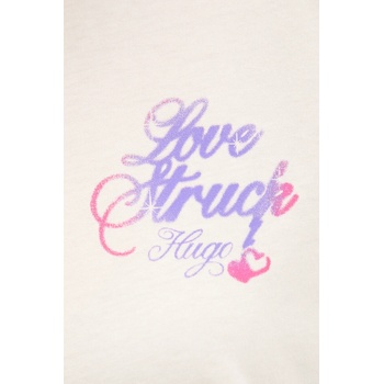 HUGO Blue Памучна тениска Hugo Blue Oversize_tee_B_5 (50547957)