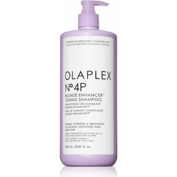 Olaplex N°4P Blond Enhancer Toning Shampoo fialový tónovací šampón neutralizujúci žlté tóny 1000 ml