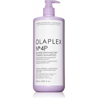 Olaplex N°4P Blond Enhancer Toning Shampoo fialový tónovací šampón neutralizujúci žlté tóny 1000 ml
