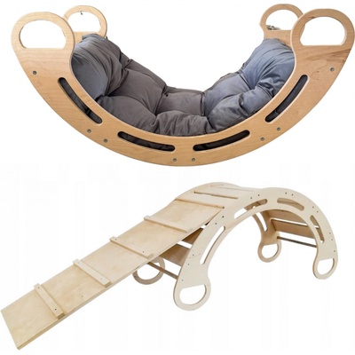 Montessori ELIS DESIGN houpačka 6in1 smile pastel – Zboží Dáma