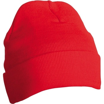 Myrtle Beach MB7551 Thinsulate zimná pletená čiapka červená